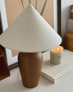 Load image into Gallery viewer, Brayden Wood Table Lamp
