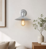 Load image into Gallery viewer, Galvanized Dome Industrial Wall Sconce
