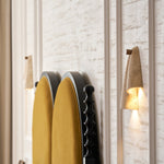 Bild in Gallery-Viewer laden, Travertin-Wandlampe – Minimalistische Stein-Wandleuchte Dekorative Beleuchtung für Wohnzimmer