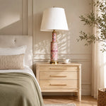 Cargar imagen en el visor de la Galería, Floral Ceramic Table Lamp
