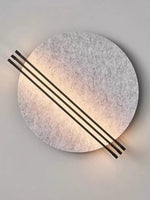 Load image into Gallery viewer, Abstract Sunrise Felt Wall Sconce