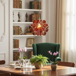 Load image into Gallery viewer, FloriVitre Pendant Light with Petal Silhouette - Vintage Style Lighting for Home Spaces