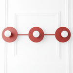 Cargar imagen en el visor de la Galería, Lámpara de tocador esférica Radiro Globe – Luminaria moderna de 3 luces para baño