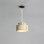 Load image into Gallery viewer, Traditional Style Nordic Resin Hanging Lamp Orange Hardwired