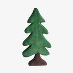 Cargar imagen en el visor de la Galería, Handmade green pine tree wooden tabletop ornament