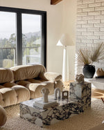 Cargar imagen en el visor de la Galería, Lámpara de pie blanca polar