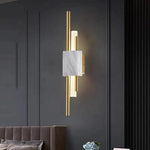 Load image into Gallery viewer, Refined Radiance Marble Accents Wall Light