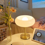 Load image into Gallery viewer, Egg Tart Glass Table Lamp