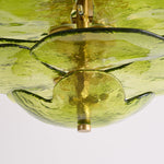 Load image into Gallery viewer, Lotus Leaf Layered Glass Chandelier