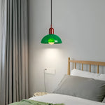 Load image into Gallery viewer, Aurora Nordic Colorful Bowl Pendant Light
