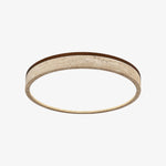 Charger l'image dans la visionneuse de galerie, Plafonnier minimaliste Zenthoris en travertin à montage affleurant – Éclairage d’ambiance moderne pour couloir