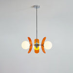 Load image into Gallery viewer, Coloured Sputnik Chandelier