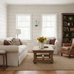 Charger l'image dans la visionneuse de galerie, Applique murale vintage en verre laiteux festonné Eloise - Éclairage d'appoint moderne pour salle de bain et chambre