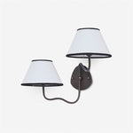 Load image into Gallery viewer, Arlen Modern Minimalist Fabric Wall Sconce – Soft Glow Wall Lamp for Bedroom & Living Room