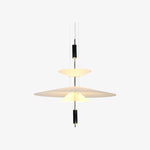 Bild in Gallery-Viewer laden, Plumeo Flamingo Mehrschichtige Hängelampe – Schlichtes Leuchtmittel für moderne Wohnzimmer N54