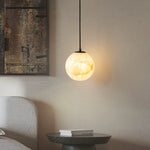 Load image into Gallery viewer, Nordic Minimalist Alabaster Pendant Light