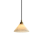 Load image into Gallery viewer, Conical Brass Pendant Lamp