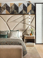 Load image into Gallery viewer, Contemporary Hanging Light - Iron Metal Glass Gold Brown Damp-rated