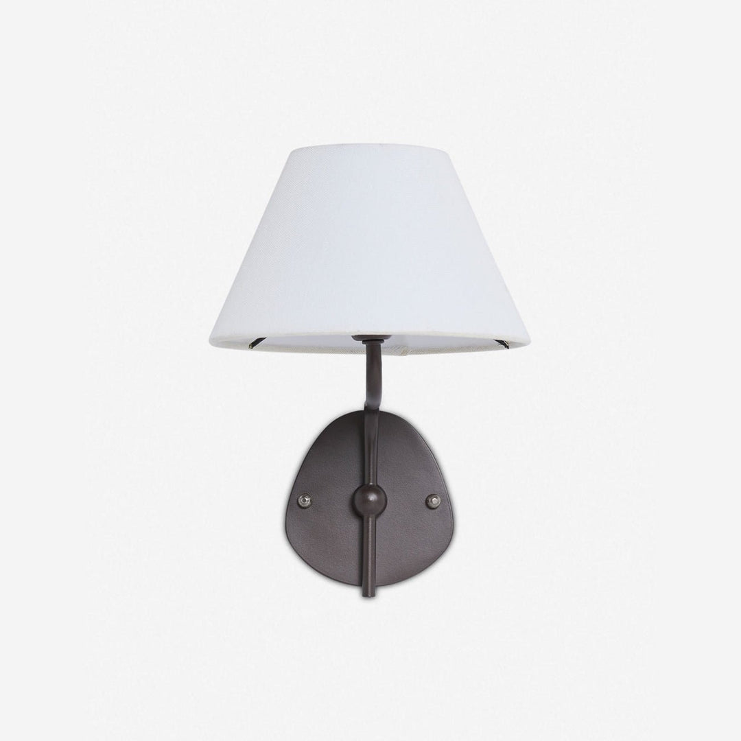Arlen Modern Minimalist Fabric Wall Sconce – Soft Glow Wall Lamp for Bedroom & Living Room