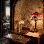 Bild in Gallery-Viewer laden, Alice Storybook Glass Table Lamp