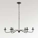 Load image into Gallery viewer, Rowan Classic 6 Candle Chandelier - Traditional Candle Style Lighting
