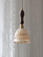 Load image into Gallery viewer, French Pastoral Jellyfish Glass Pendant Light M38