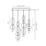 Load image into Gallery viewer, Stained Glass Chandelier