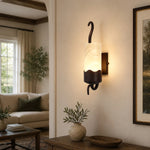 Charger l'image dans la visionneuse de galerie, Rustic wall sconce lifestyle image