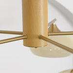 Load image into Gallery viewer, Elliptical Persimmon Chandelier