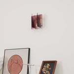 Cargar imagen en el visor de la Galería, Lámpara de pared arquitectónica Verdura con diseño de panel de vidrio