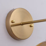 Bild in Gallery-Viewer laden, Modern Einfach Eisen Beschichtetes Messing Kegel Rund 1-Licht Wandlampe Lampe