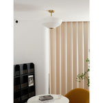 Load image into Gallery viewer, Stefanie Pleated Ceiling Lamp