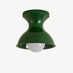 Cargar imagen en el visor de la Galería, Green modern resin ceiling light