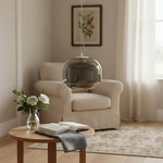 Load image into Gallery viewer, Clinco Modern Coloured Glass Mushroom Pendant Lamp – Stylish Ambient Lighting for Boutique & Residential Spaces