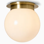 Load image into Gallery viewer, Rivolence Low-Profile Flush Mount Ceiling Lamp – Mid-Century Inspired Design