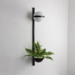 Load image into Gallery viewer, Globe Shade Minimalist Wall Lamp for Indoor and Outdoor Spaces