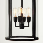 Load image into Gallery viewer, Ferrix Glass Outdoor Pendant Light - Industrial Front Porch Lighting