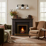 Load image into Gallery viewer, Conique Metal Vintage Dual Shade Wall Sconce – Farmhouse Style Lighting for Bathroom & Hallway