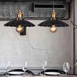 Load image into Gallery viewer, Black Skirt Pendant Light
