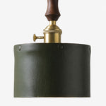 Cargar imagen en el visor de la Galería, Modern Minimalist Leather Shade Pendant Light