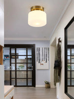 Load image into Gallery viewer, Minimalist Flush Mount Ceiling Light – Classic Shape For Hallway Use