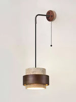 Load image into Gallery viewer, Cylindrical Modern Design Travertine Wall Lamp