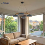 Load image into Gallery viewer, Modern Creative Colourful Circle Bird Chandelier
