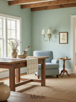 Cargar imagen en el visor de la Galería, Aplique de pared Rowan Classic con pantalla de tela – Lámpara de pared de cerámica para pasillo o dormitorio