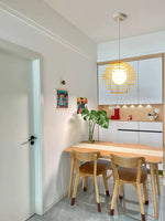 Cargar imagen en el visor de la Galería, Lámpara colgante Bauhaus Memphis de acrílico Sunrise – AFTTERGLOW S4