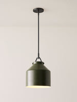 Load image into Gallery viewer, Hanton Nordic Metal Henry Pendant Light - Minimalist Glass And Metal Shade