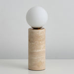 Charger l'image dans la visionneuse de galerie, Lampe de table en travertin Core