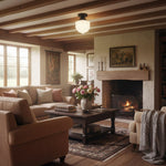 Load image into Gallery viewer, Geotower Glass Opal Art Deco Ceiling Fixture – Contemporary Bedroom Lighting