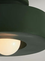 Load image into Gallery viewer, Resin Ceiling Light - Chunky Cylindrical Modern Flush Mount Fixture