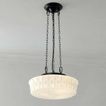 Load image into Gallery viewer, Iron Glass Cylinder Shade Chandelier M48